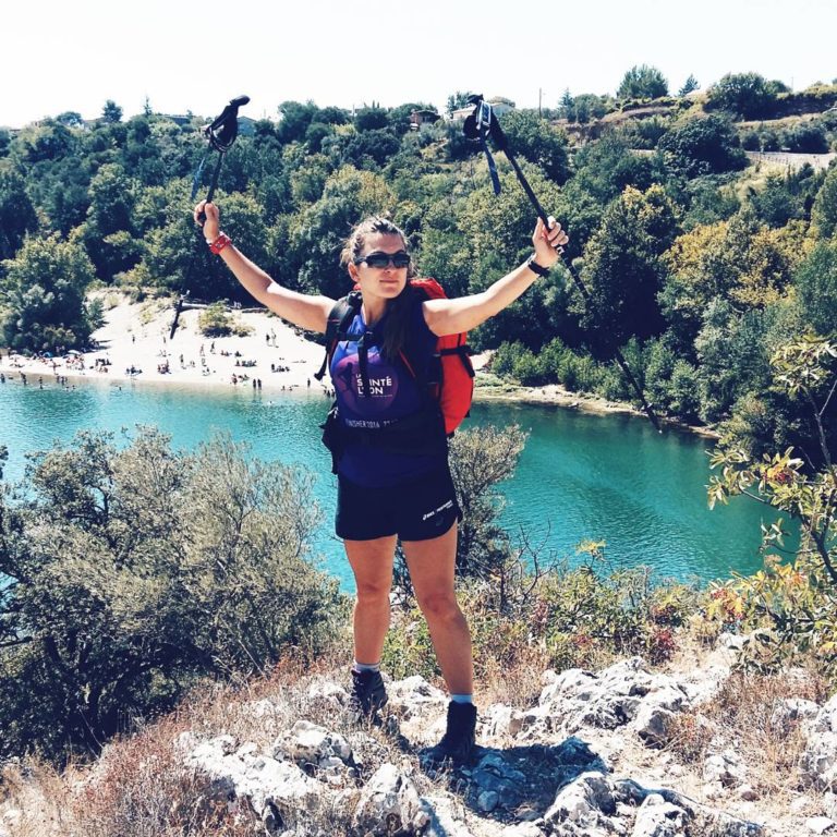 Compostelle GR653 voie d'Arles Montarnaud à Saint-Guilhem-le-Désert