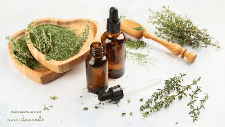 Huiles essentielles hiver - thym