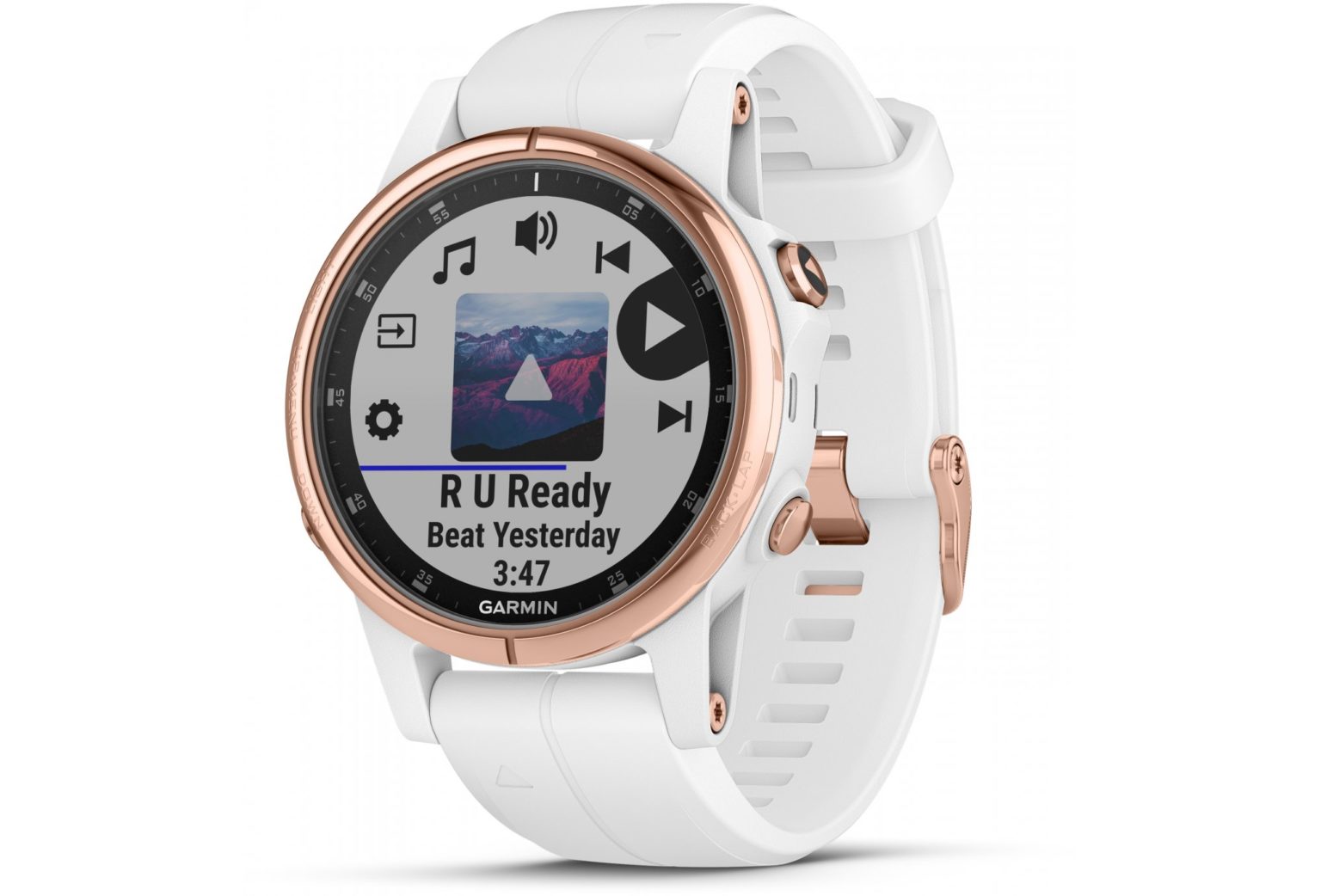 fenix 5s plus rose gold