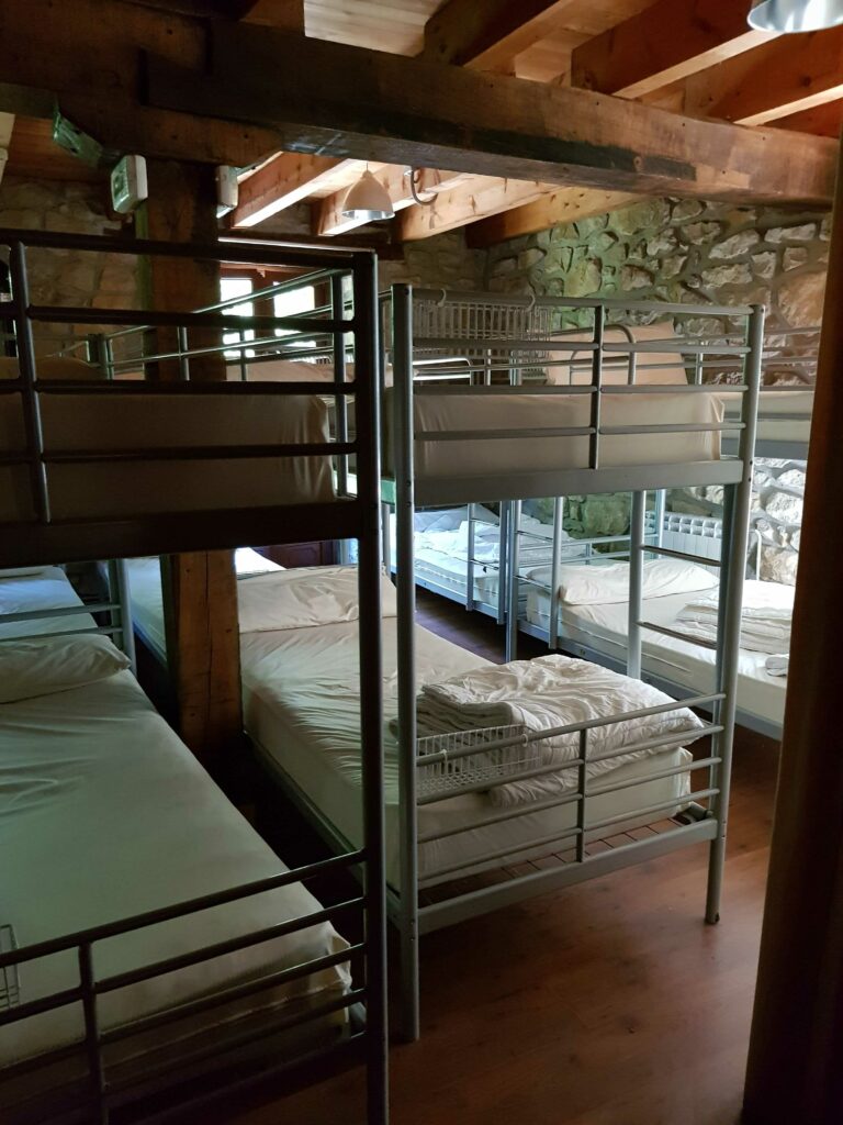 Sleep Camino de Santiago - dormitory