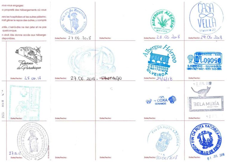 credential compostelle