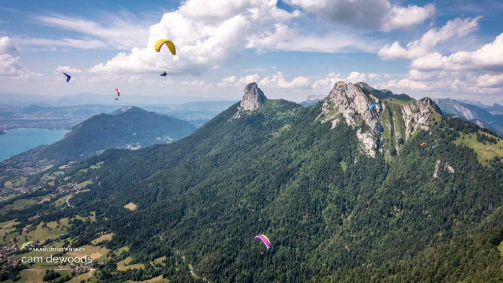 paragliding annecy