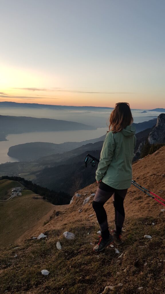 la tournette depuis montmin​