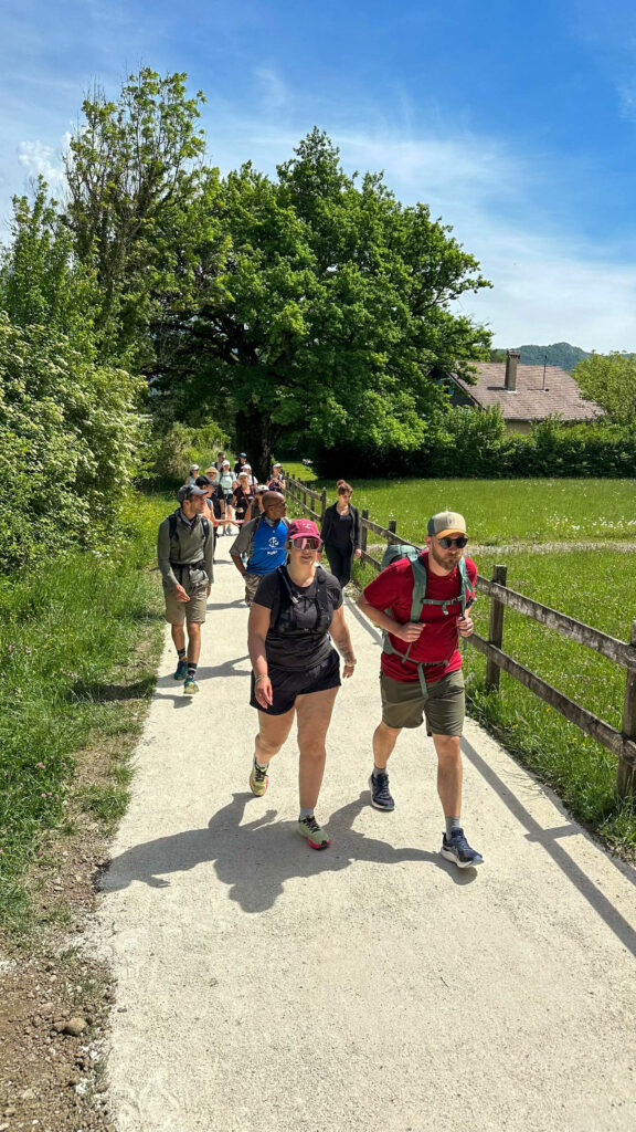 combien de km le tour du lac d'Annecy (1)